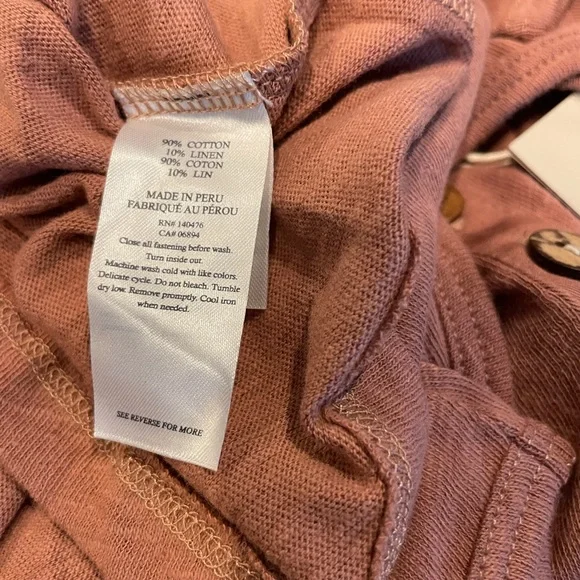 ❌SOLD❌ $148 NWT! Faherty Brand Cliffside Dress - Cedarwood - Picture 8 of 10